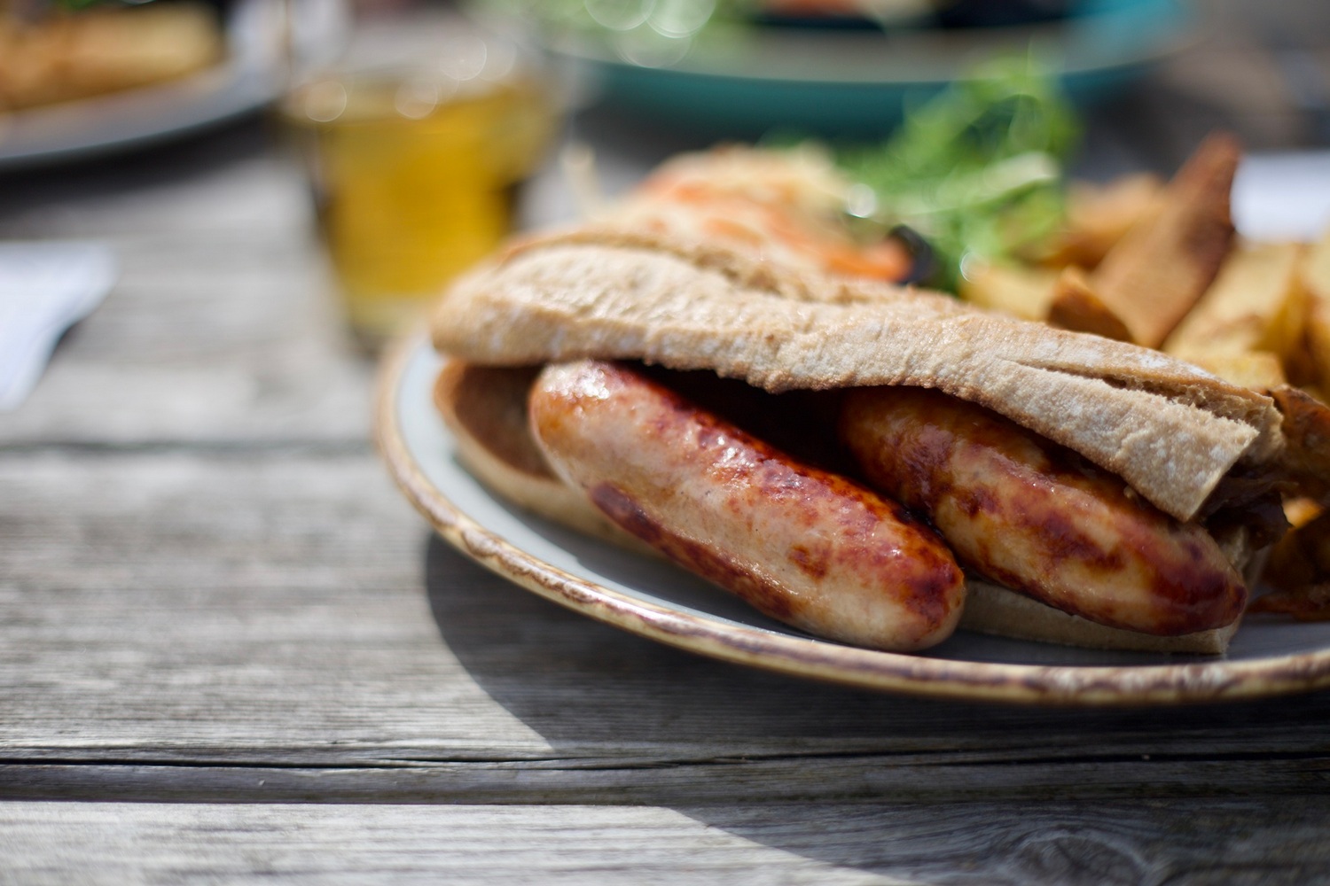 Driftwood Spars sausage ale