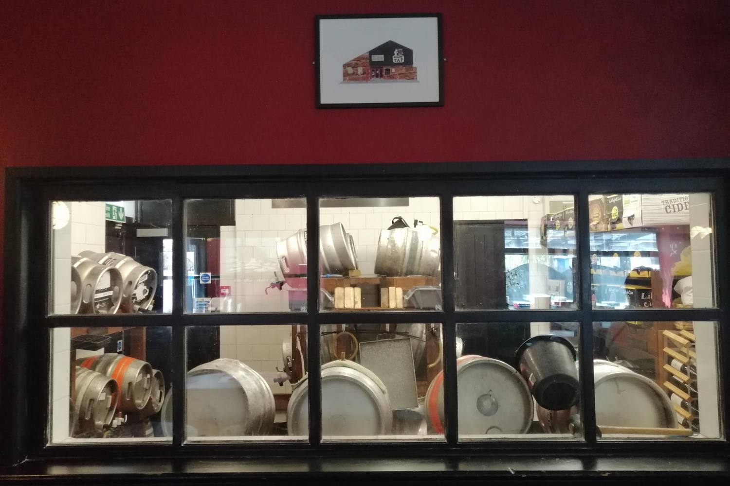 Fat Cat Brewey Tap cellar
