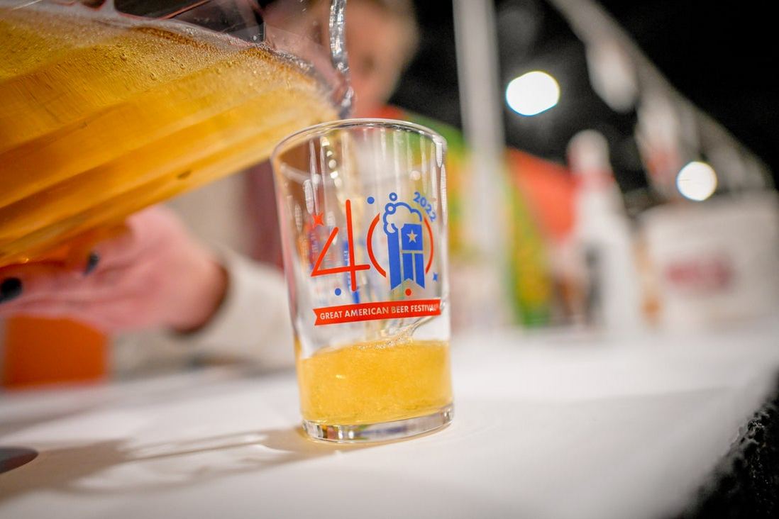 GABF beer pour