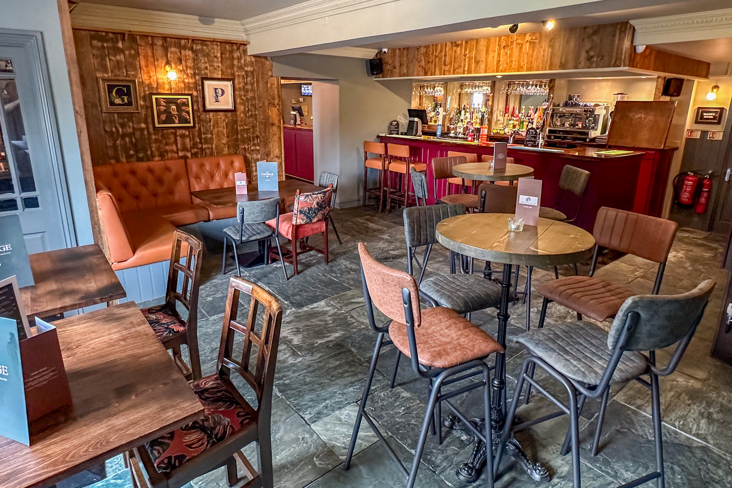 George Plympton bar