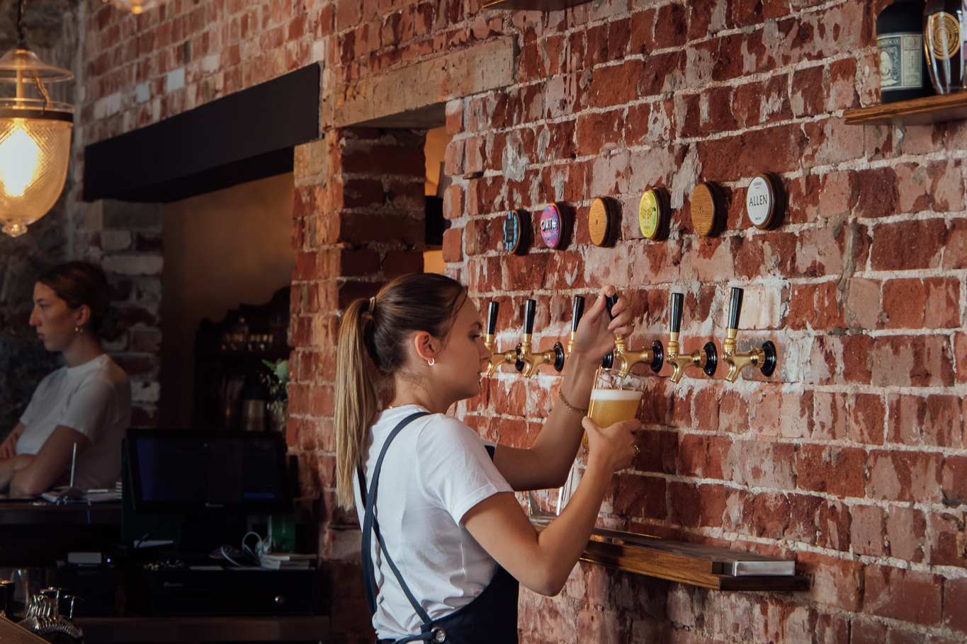 Harbour House tap wall