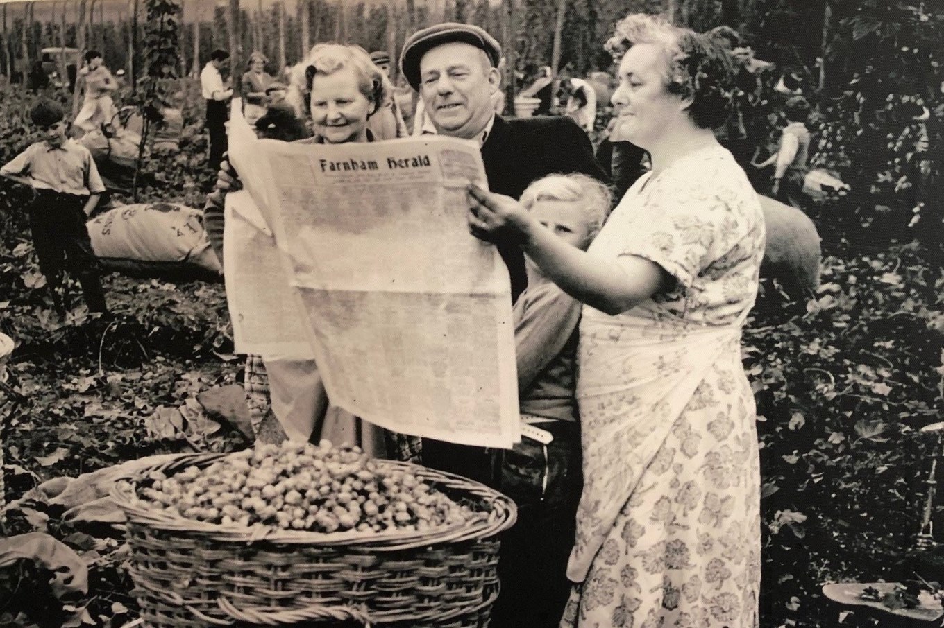 Hogs Back newspaper old