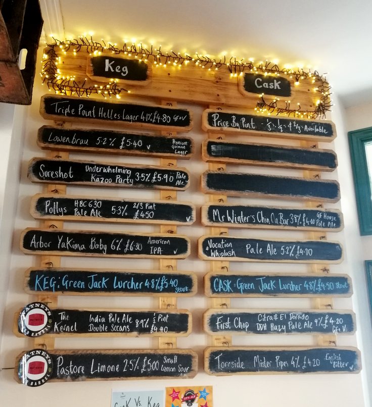 Leopard beer menu