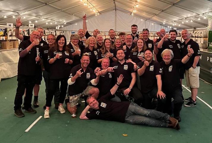 Macclesfield beer festival team