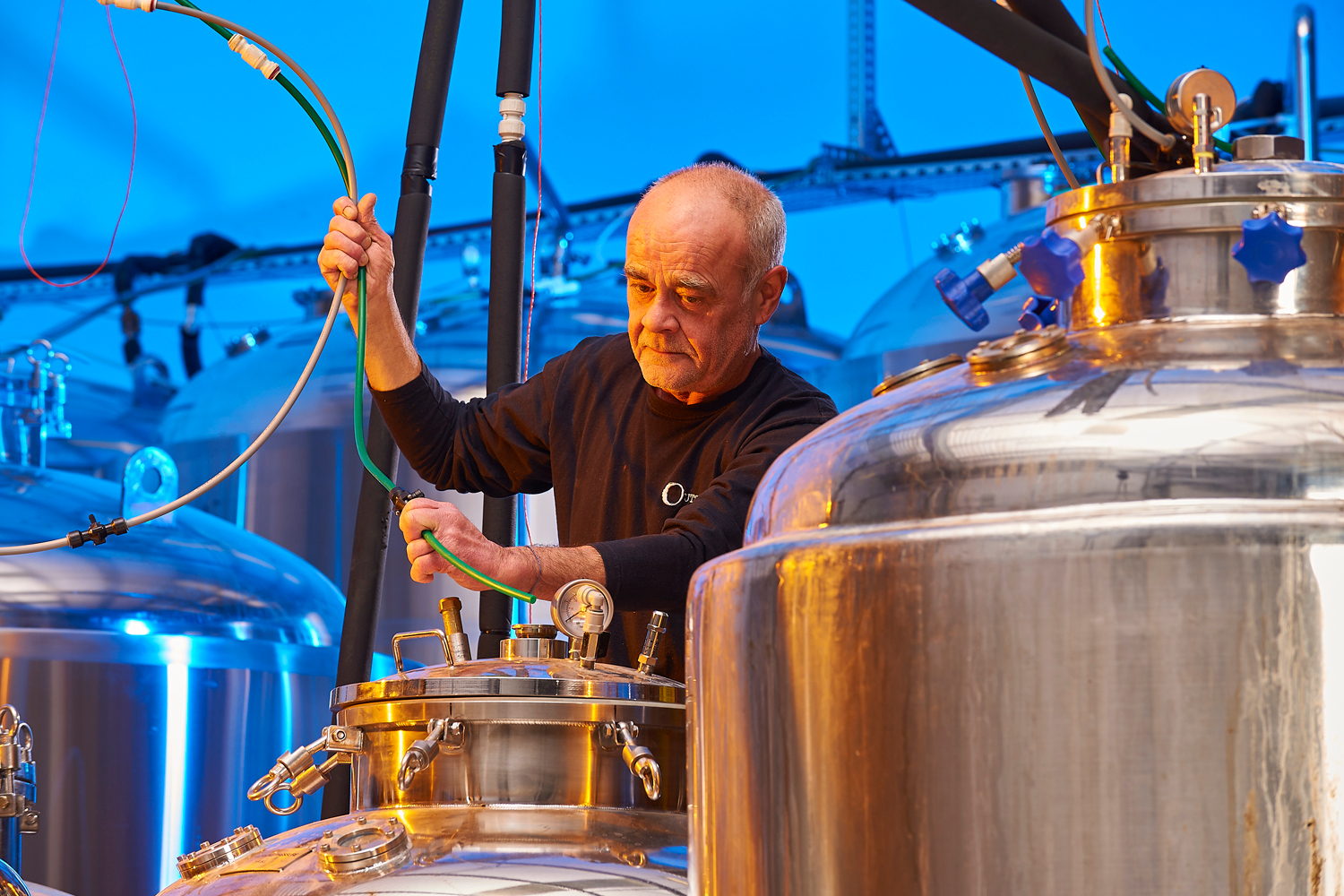 Nitrogen in brewery