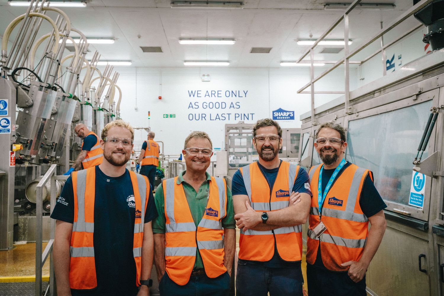 Sharp's brewery tour