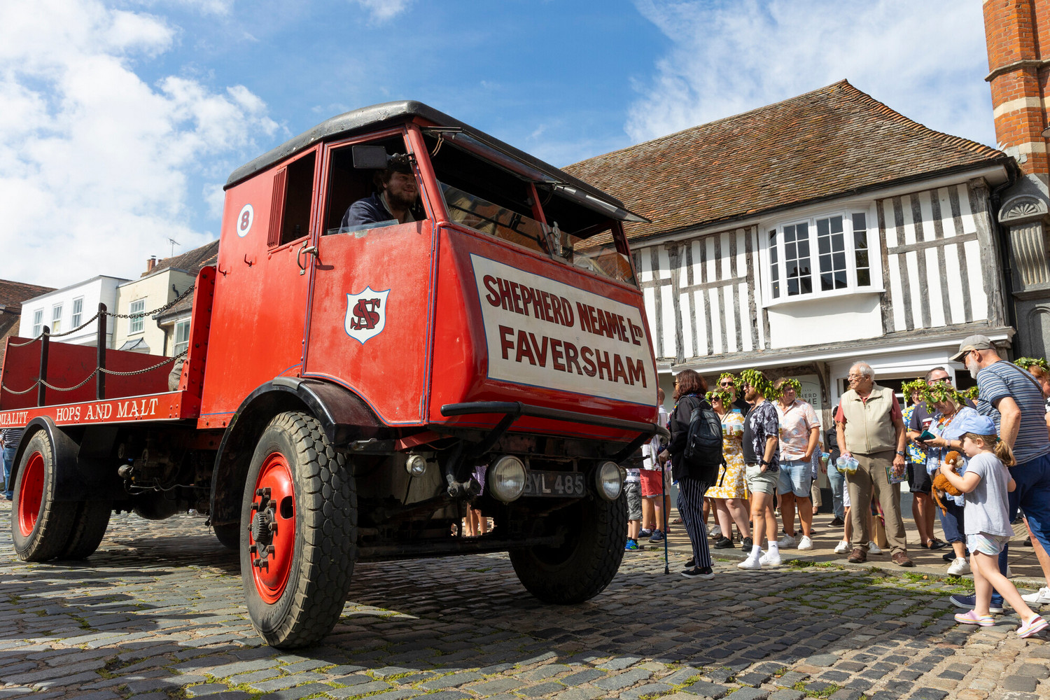 Shepherd Neame vintage lorry