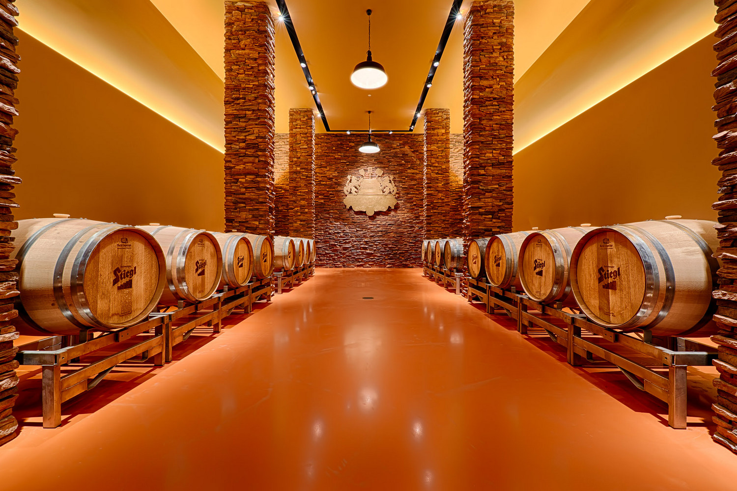 Stiegl brewhouse