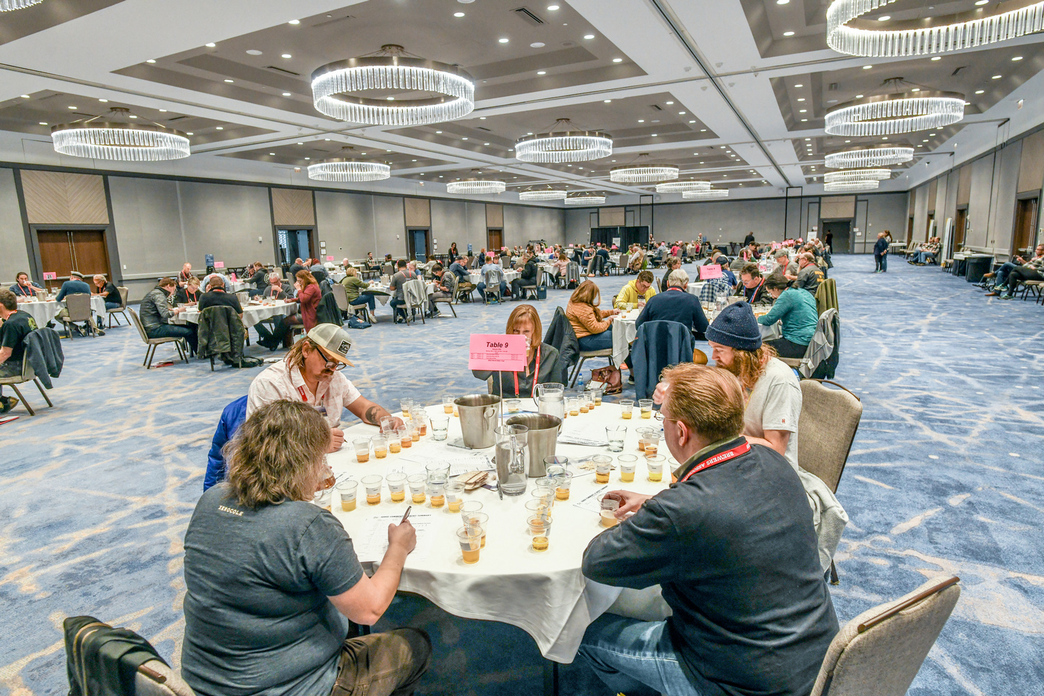 WBC judging tables