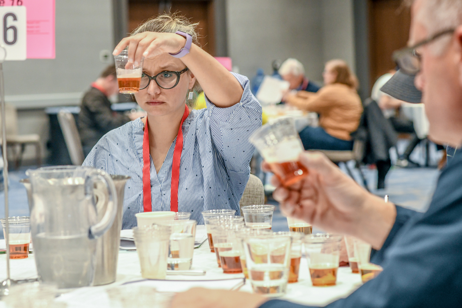 WBC woman judging