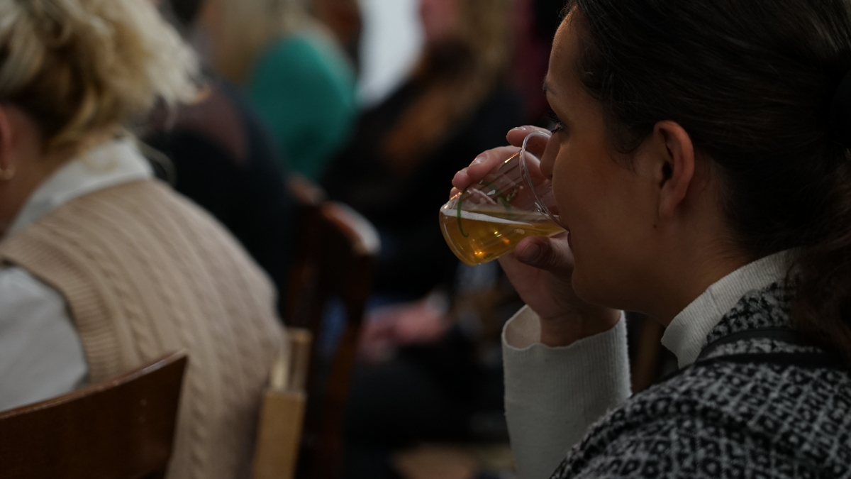 Women in Beer taster